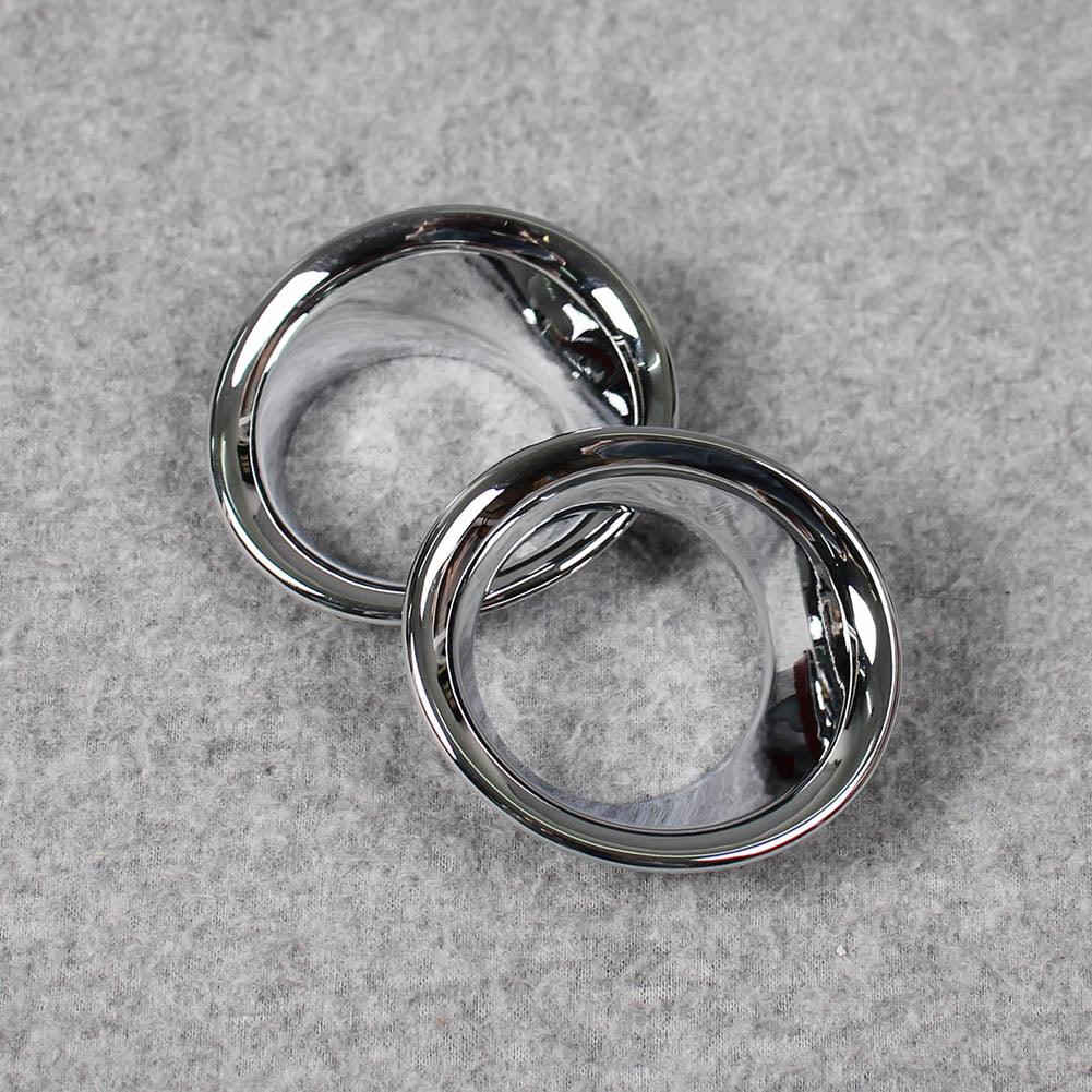 Fit for Toyota VENZA 2021 Chrome Front Fog Light Lamp Cover Trims