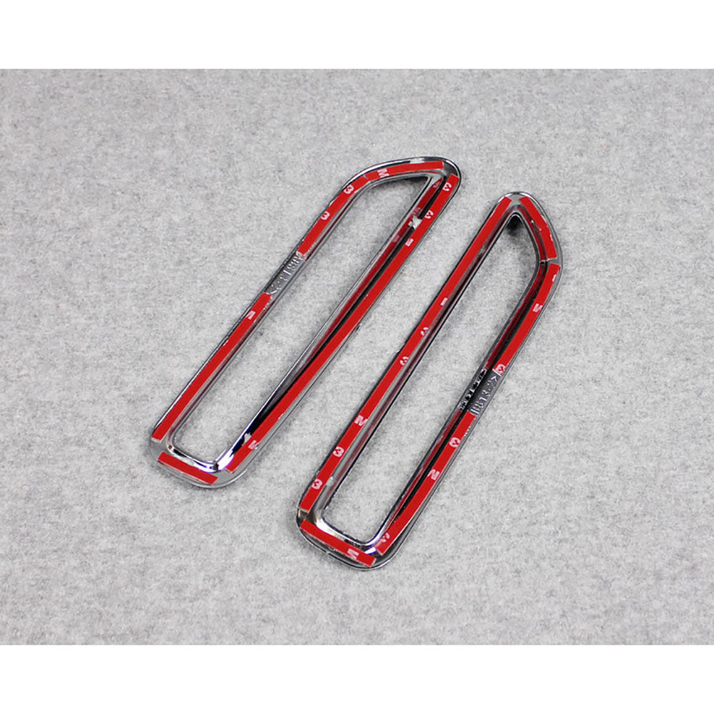 Fit for Nissan Murano 2015 2016 2017 2018 2019 Chrome Rear Fog Light Lamp Cover Trim ABS