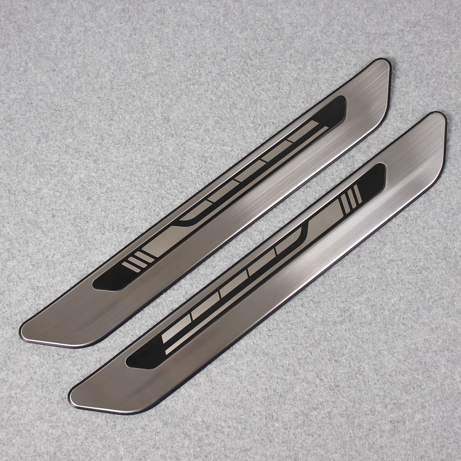 Fit for Toyota 2021 2022 Sienna Outside Door Sill Scuff Plate Guard Cover Trim Stainless Steel