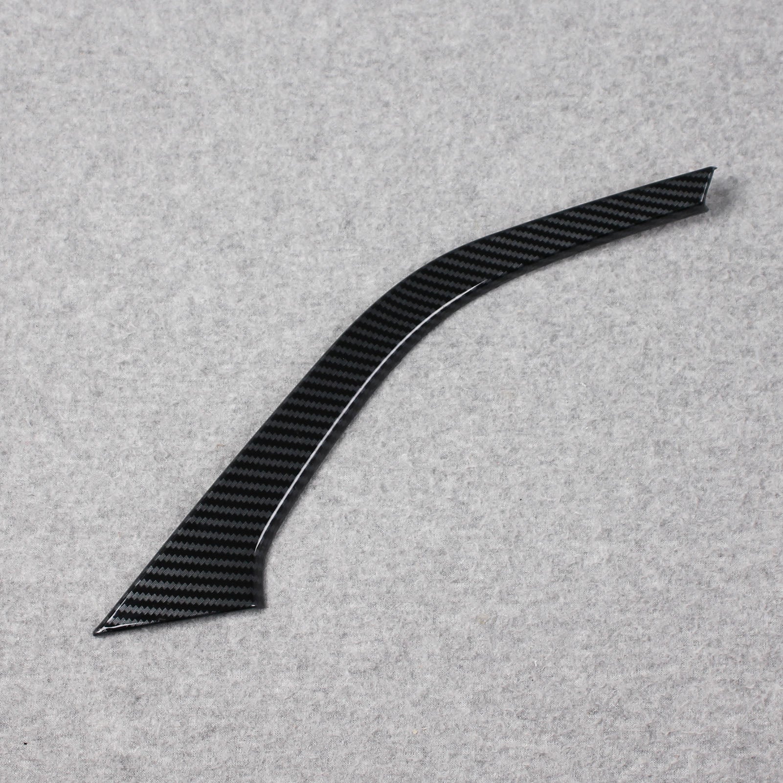 Toyota New Highlander 2020 2021 2022 2023 2024 Rear Fog Light Cover Trims Carbon Fiber Design