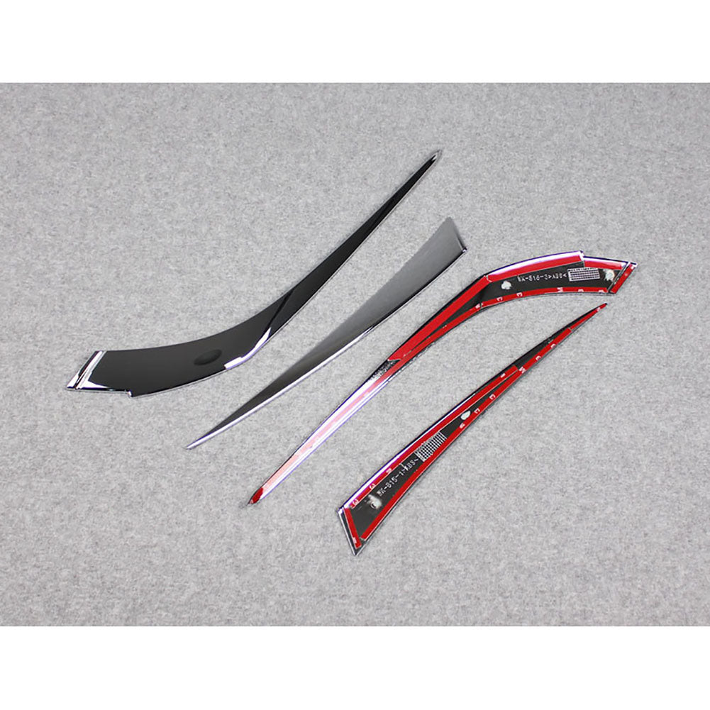 Fit for Lexus New RX350 RX450h 2016 2017 2018 2019 2020 2021 2022 ABS Chrome Tail Light Lamp Cover Trims