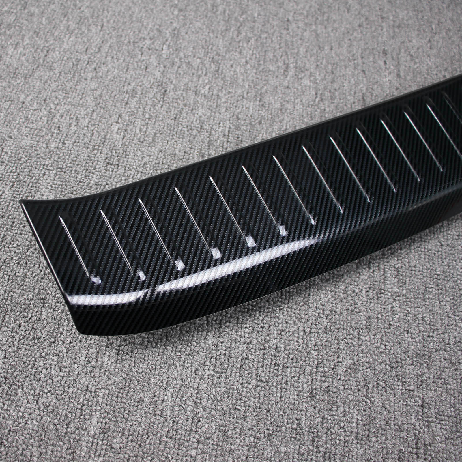 Fit for Toyota New Highlander 2020 2021 2022 Rear Inside Bumper Sill Plate Guard Cover Trim Stainless Steel