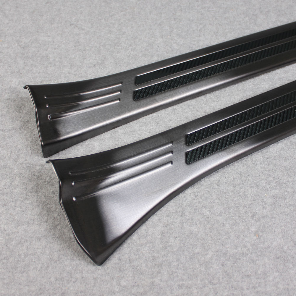 Fit for Subaru Forester 2019 2020 2021 2022 Door Sill Scuff Plate Guard Cover Trims Stainless Inside Door