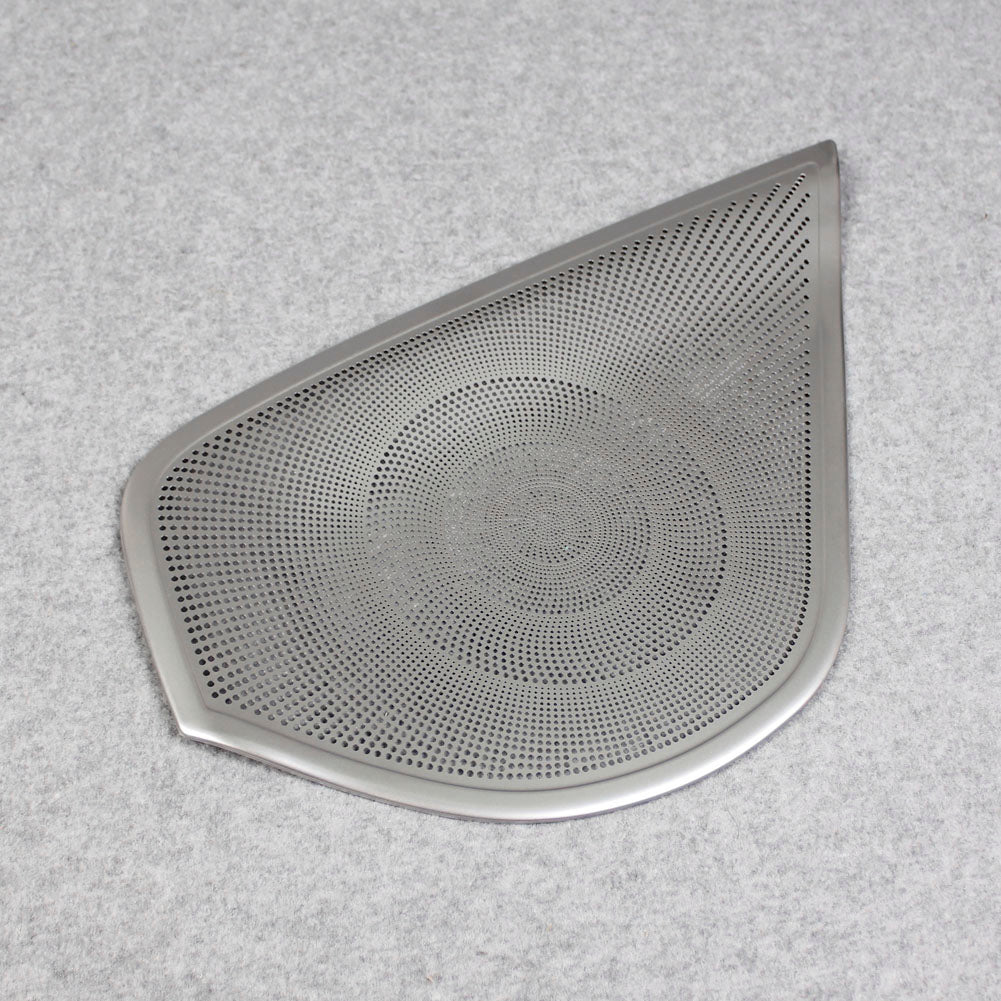 Fit For Subaru 2019 2020 2021 2022 Forester Door Speaker Sound Panel Cover Trims Stainless Steel