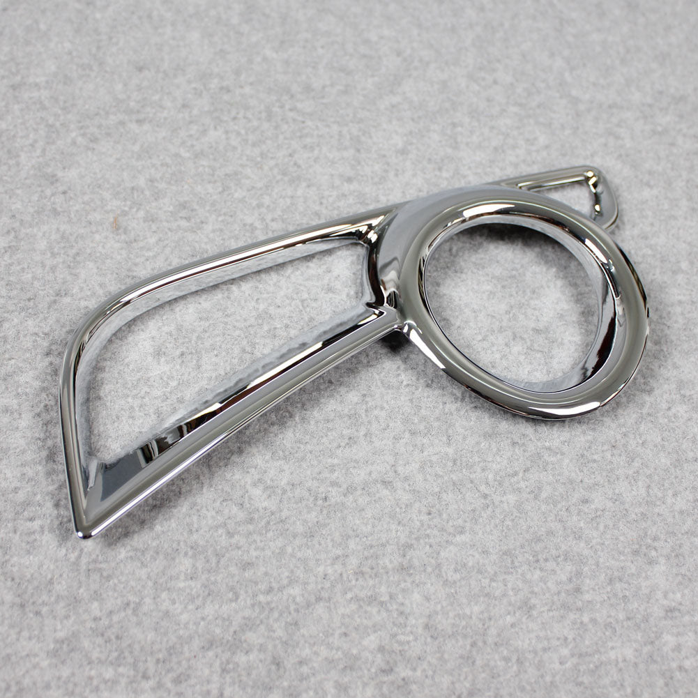 Fit For Toyota New Highlander 2018 2019 Chrome Front Fog Light Lamp Cover Trims