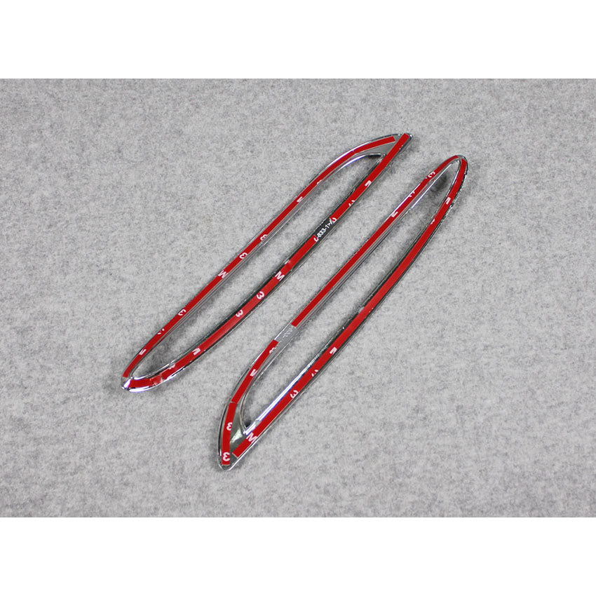 Fit for Mercedes-Benz New E-Class W213 E300 Sedan Sport 2017 2018 2019 2020 Chrome Rear Fog Light Lamp Cover Trim