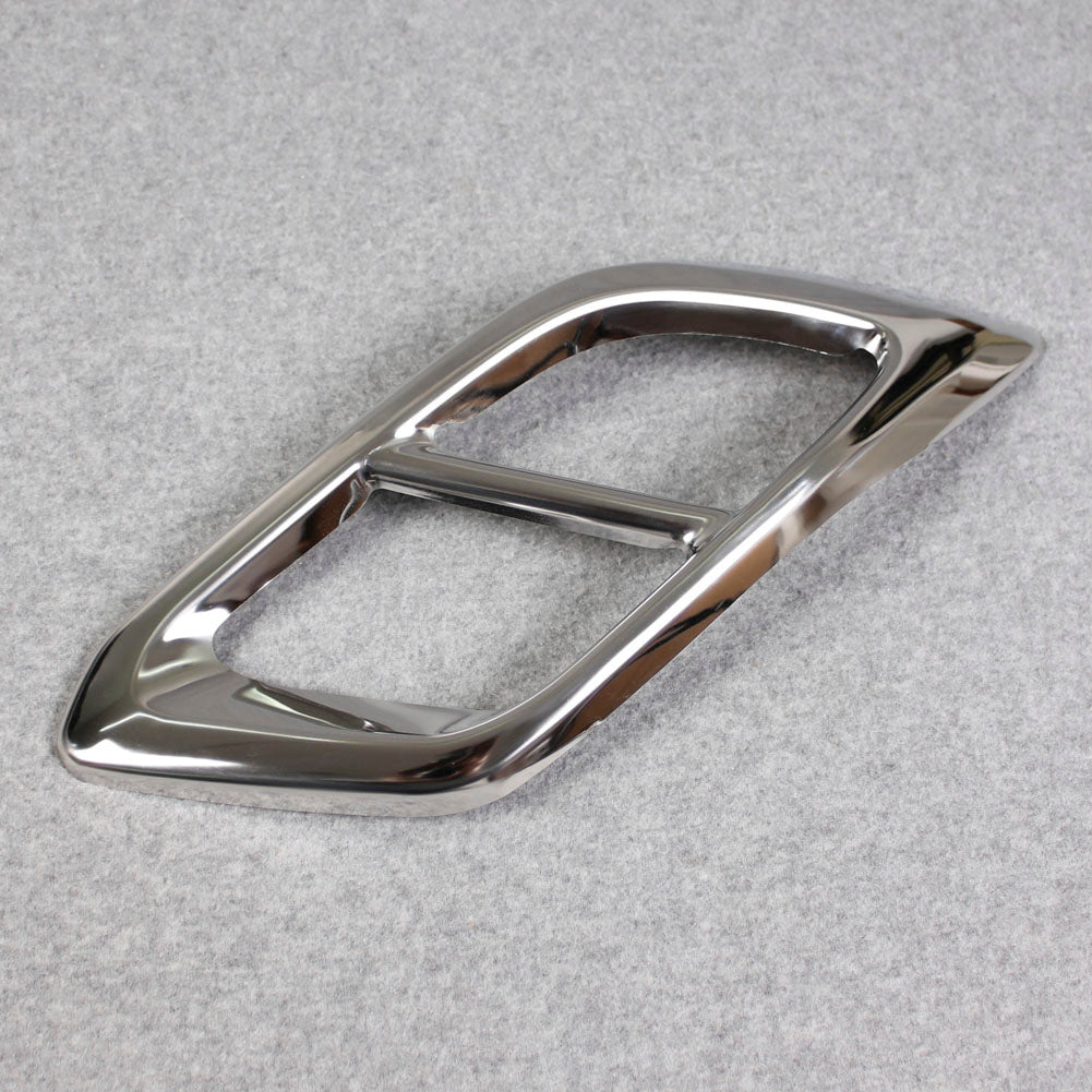 Fit for Lexus RX350 RX450H 2016 2017 2018 2019 2021 2022 Exhaust Muffler Pipe Tip Modling Cover Trims Stainless Steel