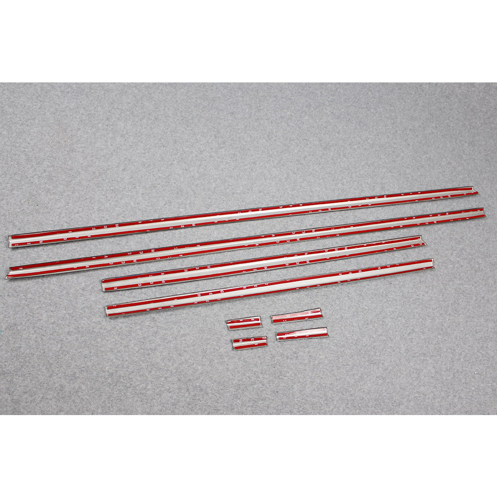 Fit For Mazda 2017 2018 2019 2020 2021 2022 CX-5 CX5 Body Side Door Moulding Overlay Cover Trims Stainless Steel -8PCS