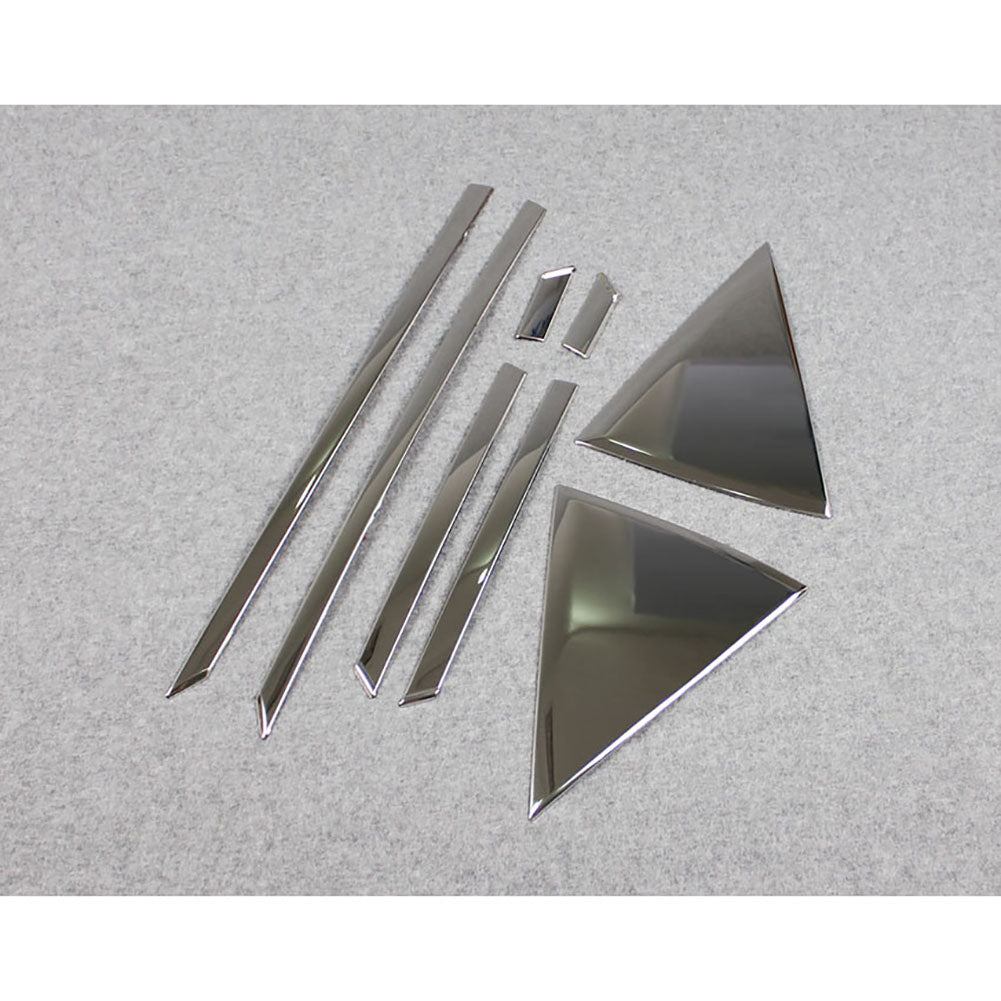 Fit for Lexus New RX350 RX450H 2016 2017 2018 2019 2020 2021 2022 Window Frame Trims Whole Set Stainless Steel