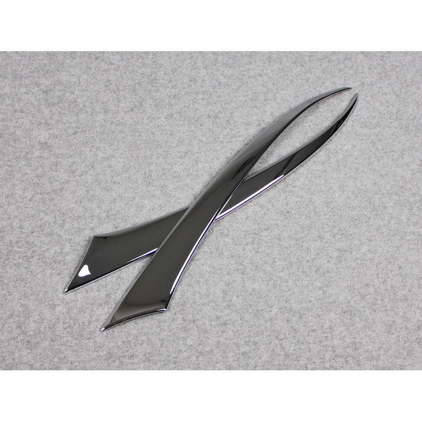 Fit For Mazda CX-3 2016 2017 2018 2019 2020 2021 Chrome Headlight Front Light Lamp Cover Molding Trim