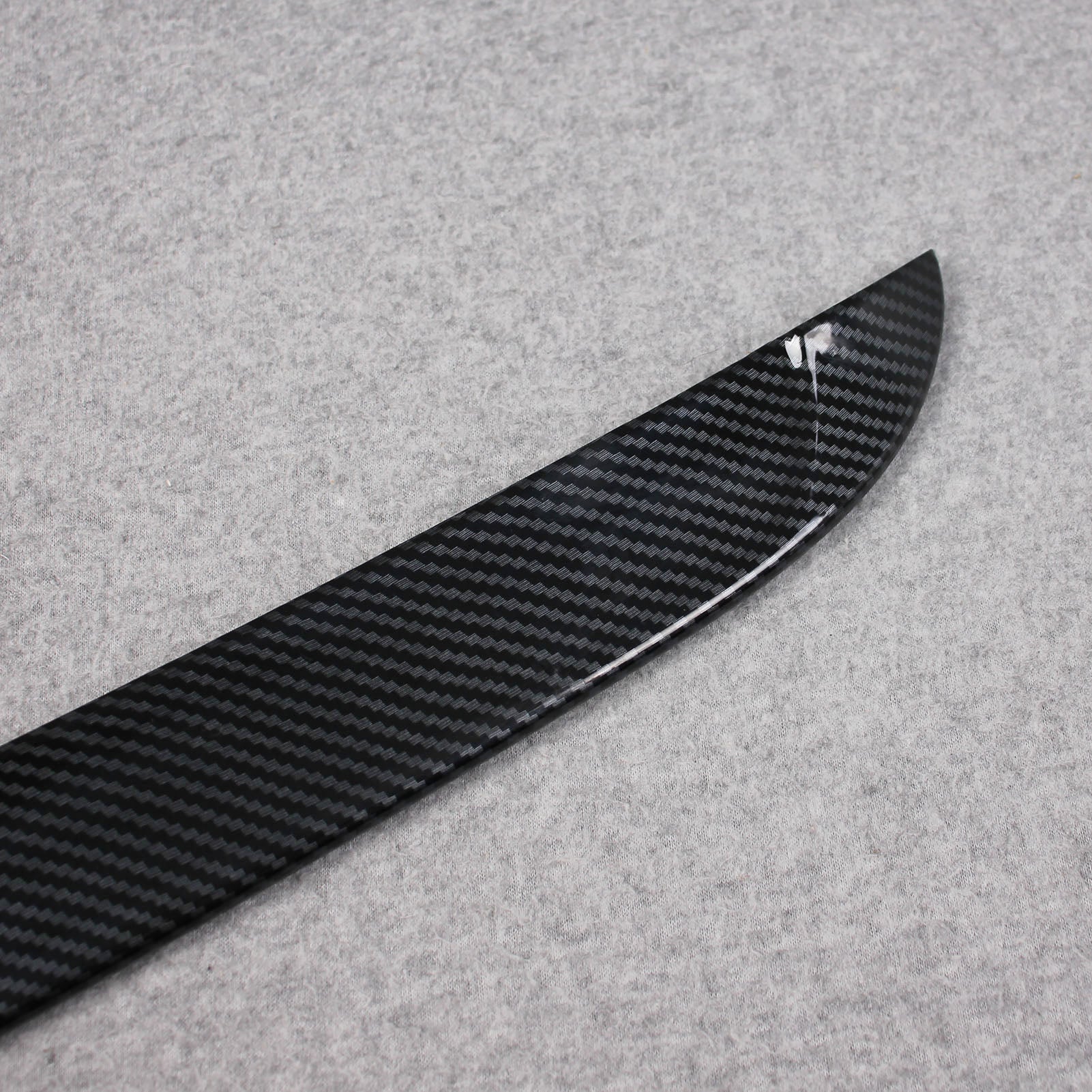 Fit for Toyota RAV4 2019 2020 2021 2022 Rear Trunk Wing Spoiler Cover Trim ABS