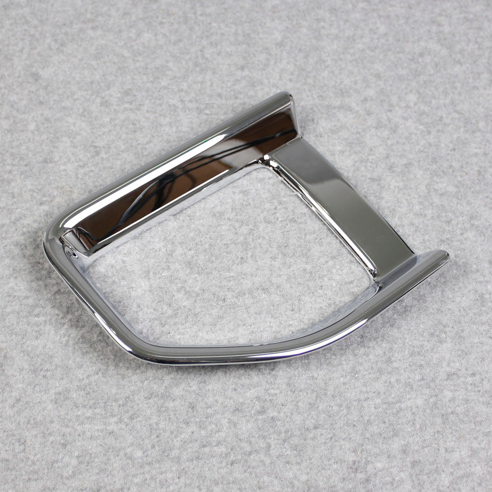 Fit For Jeep 2018 2019 2020 2021 2022 Wrangler Chrome Rear Fog Light Lamp Cover Trims