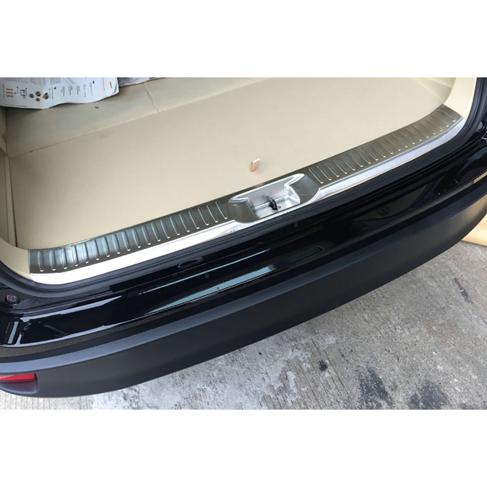 Fit for Toyota Highlander 2015 2016 2017 2018 2019 Rear Bumper Sill Plate Guard Cover Trim Stainless Steel