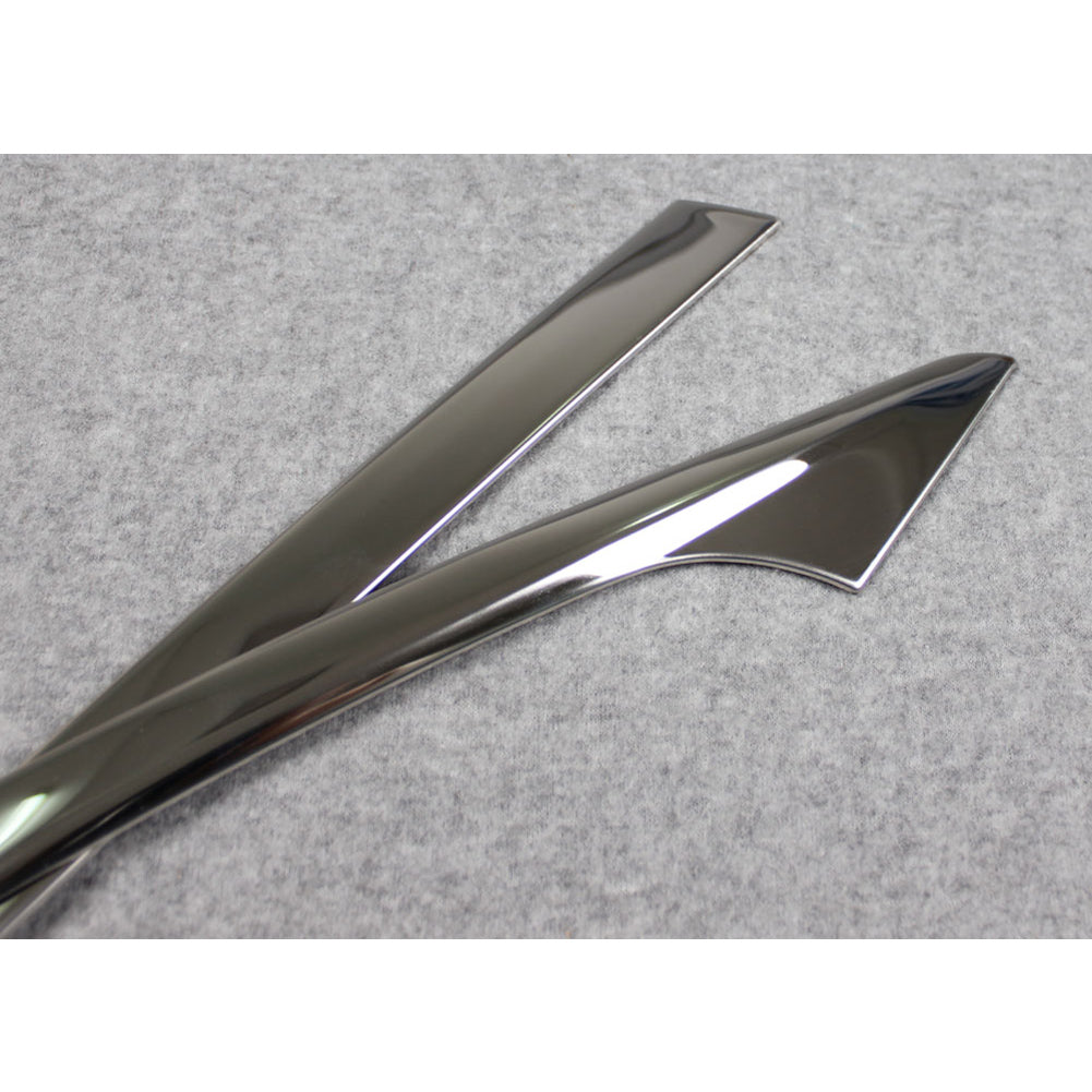 Fit For Mazda 2017 2018 2019 2020 2021 2022 CX-5 CX5 Upper Windows Frame Sill Molding Cover Trims Steel -6PCS Whole set