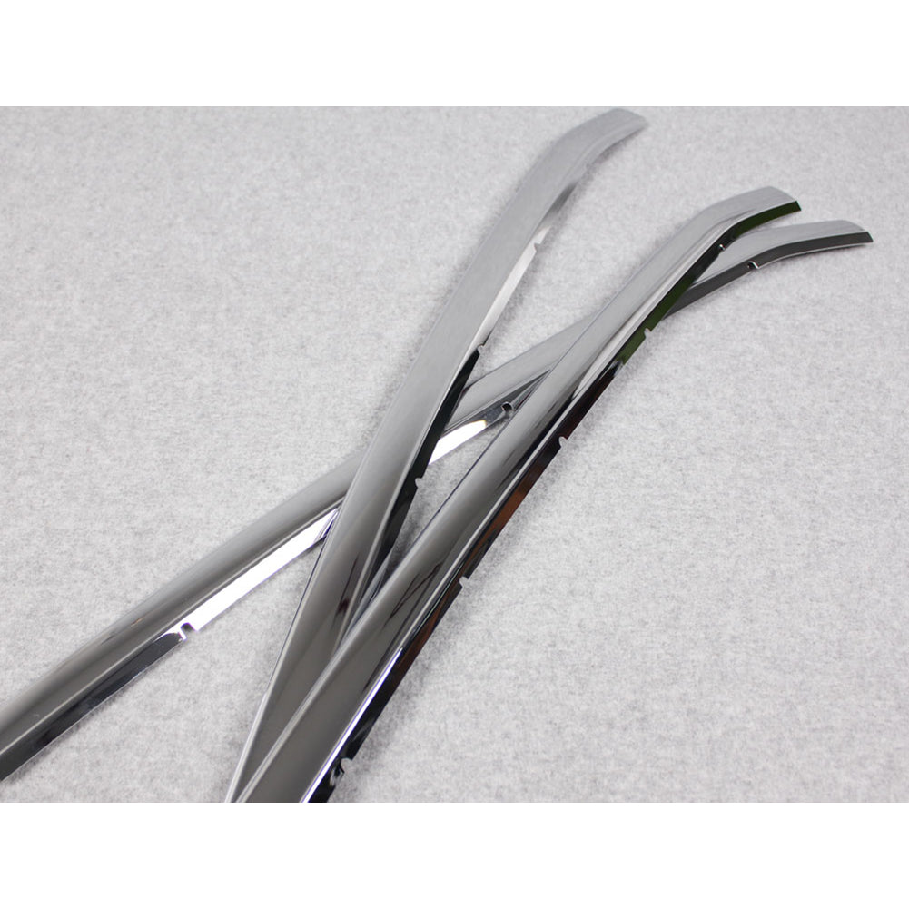 Fit For Toyota Highlander 2014 2015 2016 Front Grill Grille Cover Trim