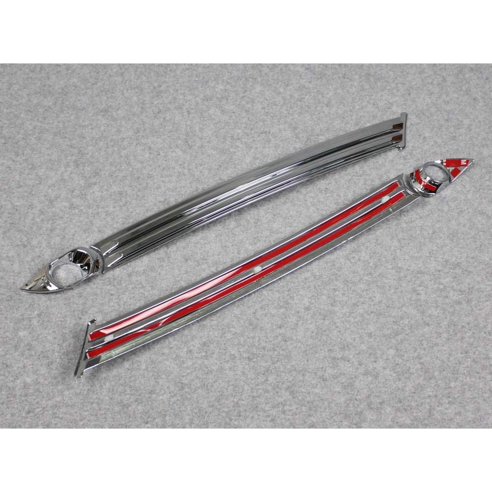 Fit For Mazda 2017 2018 2019 2020 2021 CX-5 CX5 Grand Touring/Grand Select Model Chrome Front Fog Light Lamp Cover Bezel Trim