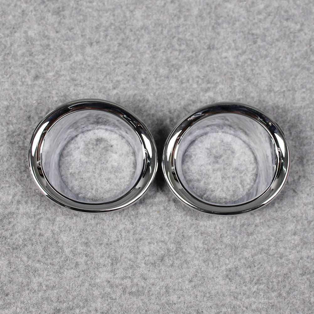 Fit for Toyota VENZA 2021 Chrome Front Fog Light Lamp Cover Trims