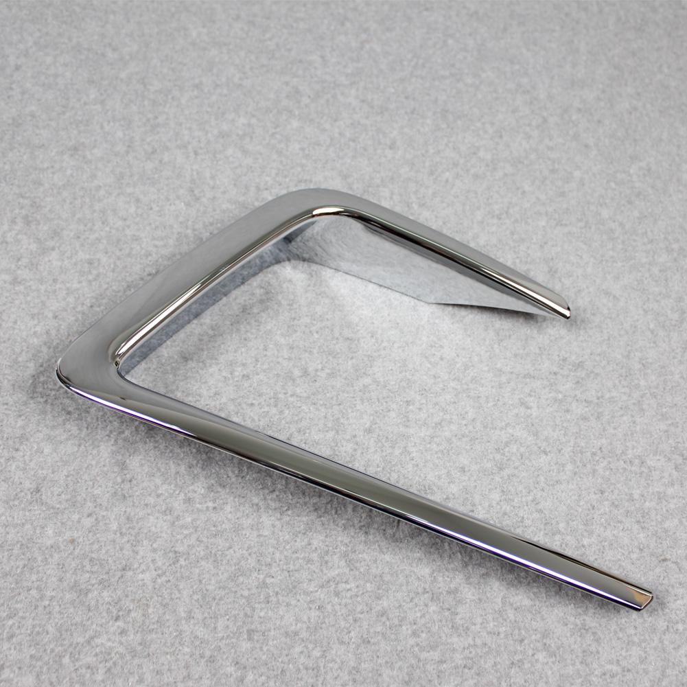 Fit For 2018 2019 2020 2021 Ford Expedition Chrome Front Fog Light Lamp Bezel Cover Trims