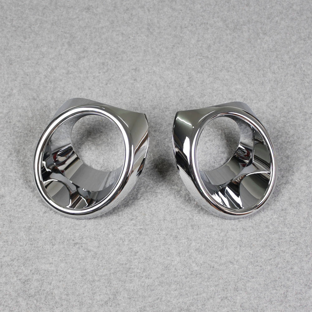 Fit for Honda Pilot 2019 2020 2021 Chrome Front Fog Light Lamp Cover Ring