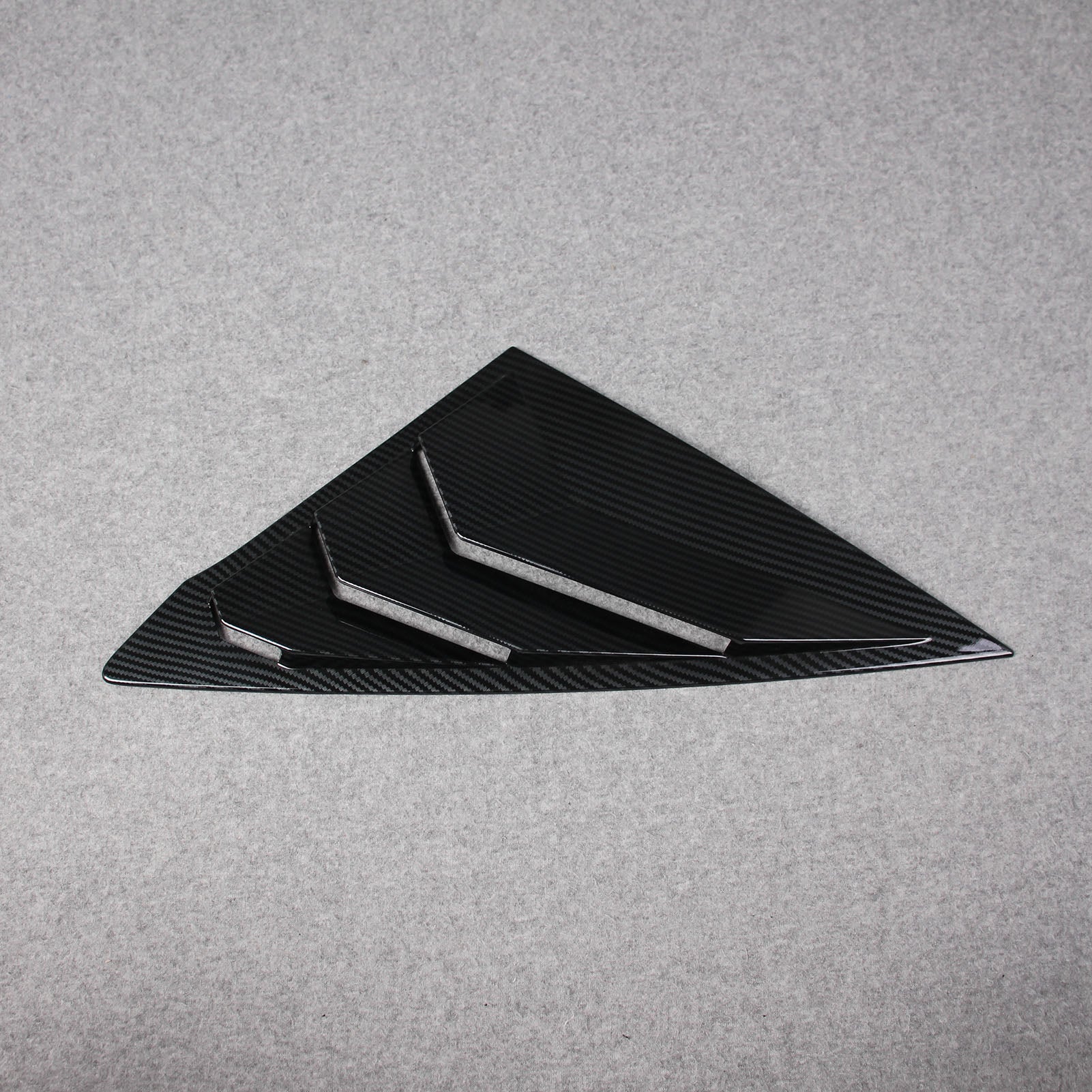 For Honda New Civic 2022 Rear Triangle Blind Window Dachspoiler Cover Trim