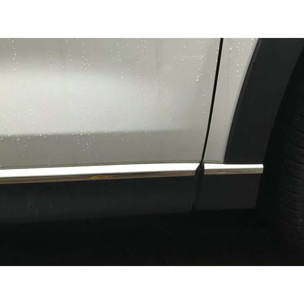 Fit For Mazda 2017 2018 2019 2020 2021 2022 CX-5 CX5 Body Side Door Moulding Overlay Cover Trims Stainless Steel -8PCS