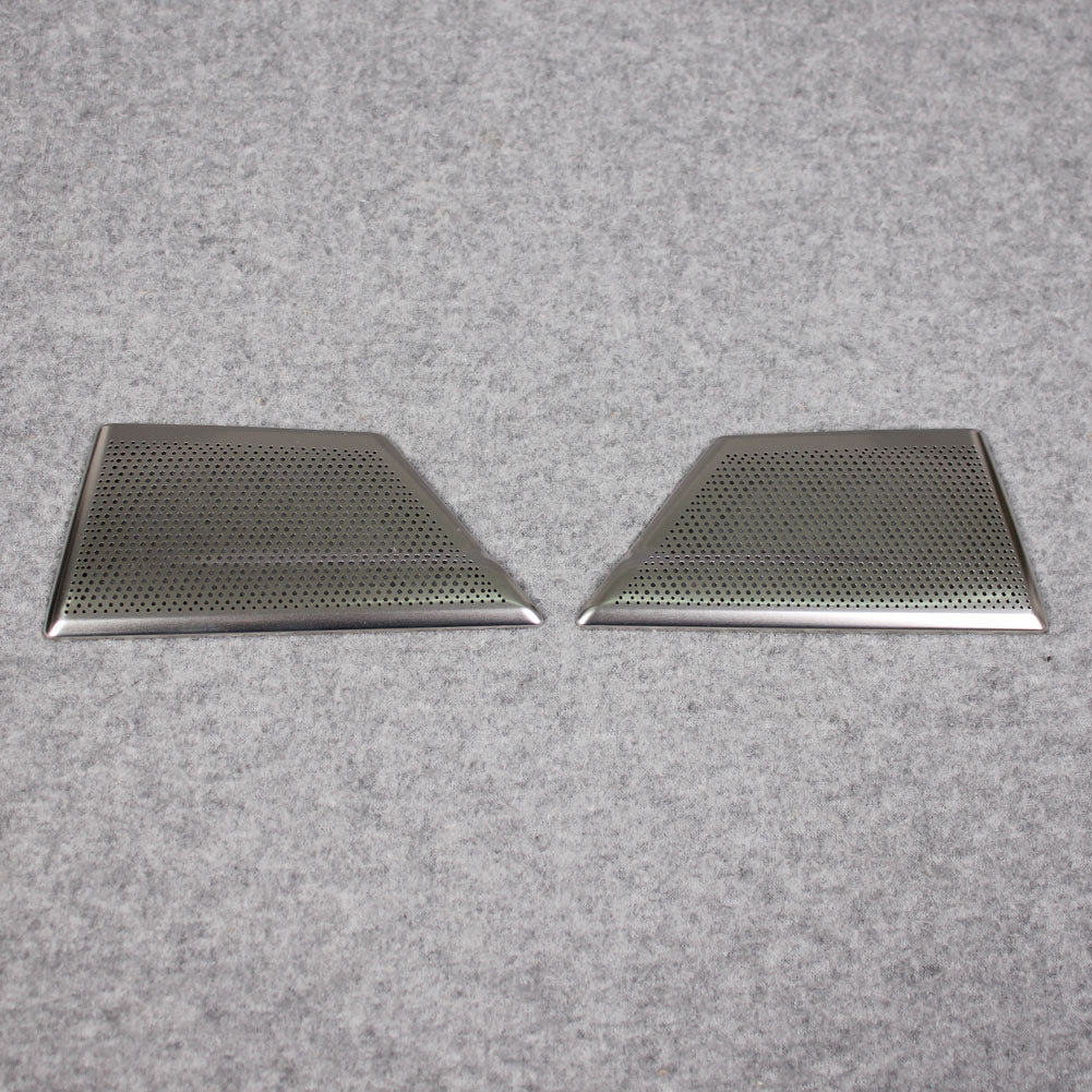 Fit for 2019 2020 2021 2022 Mazda 3 Axela Door Speaker Sound Panel Cover Trims Stainless Steel