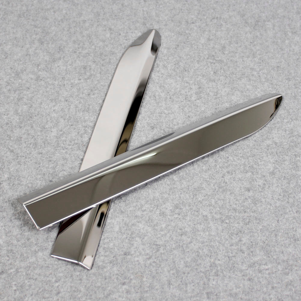 Fit for Subaru Forester 2019 2020 2021 2022 Bumper Corner Edge Protection Cover Trim Stainless Steel