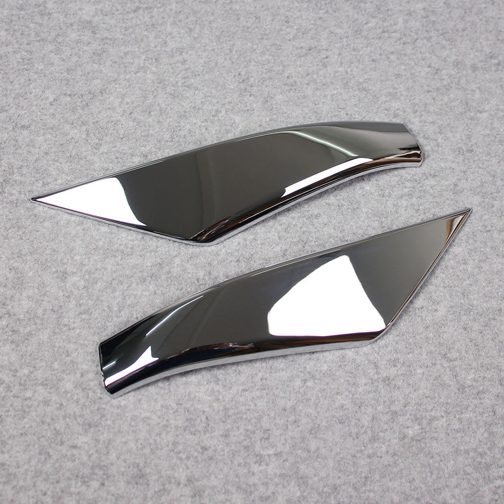 Fit for Toyota New VENZA 2021 LE Model Chrome Front Bumper Guard Protector Plate Cover Trims