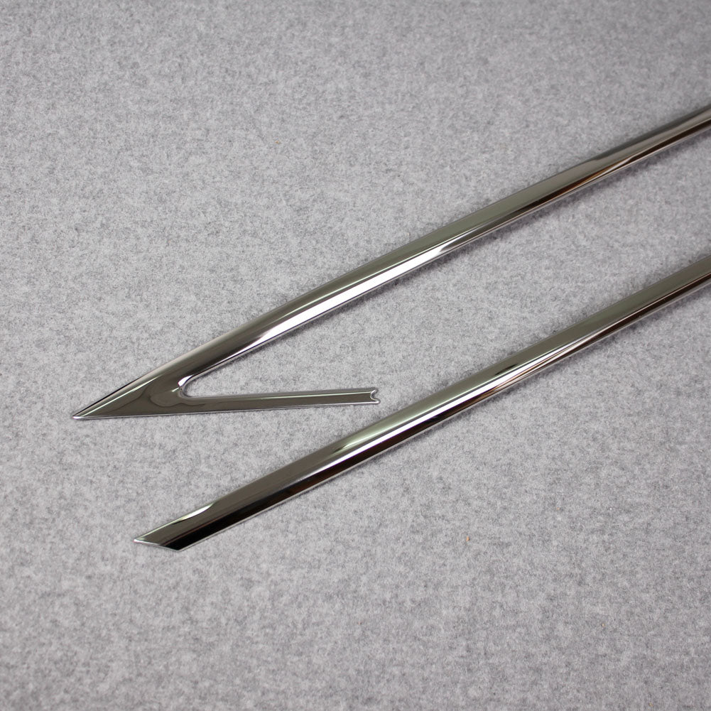 Fit for Lexus RX350 RX450H 2016 2017 2018 2019 2020 2021 2022 Rear Windows Frame Sill Molding Cover Trims Stainless Steel