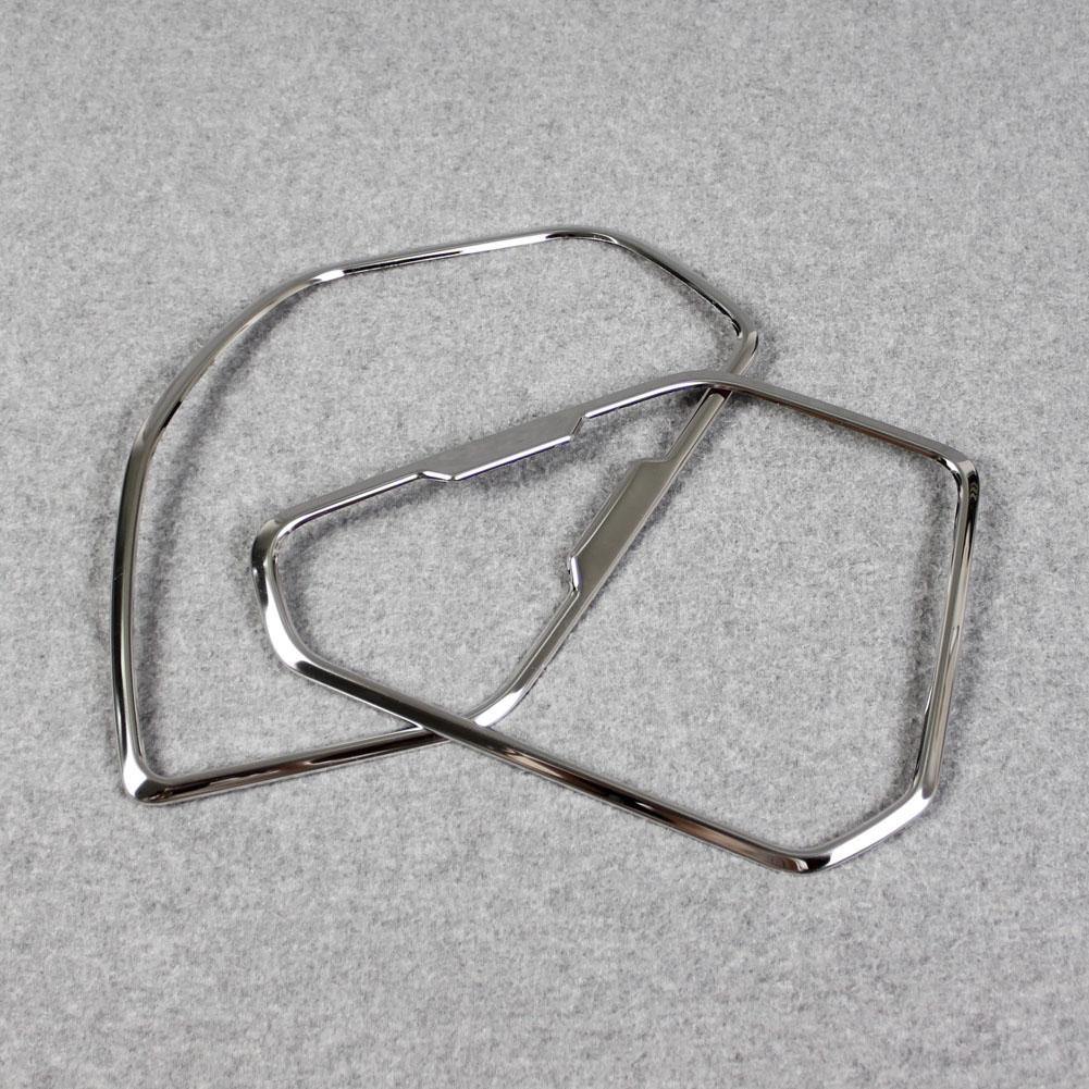 Fit for Toyota New RAV4 2019 2020 2021 2022 Door Speaker Sound Panel Cover Trims Stainless Steel (Mirror) - beautost