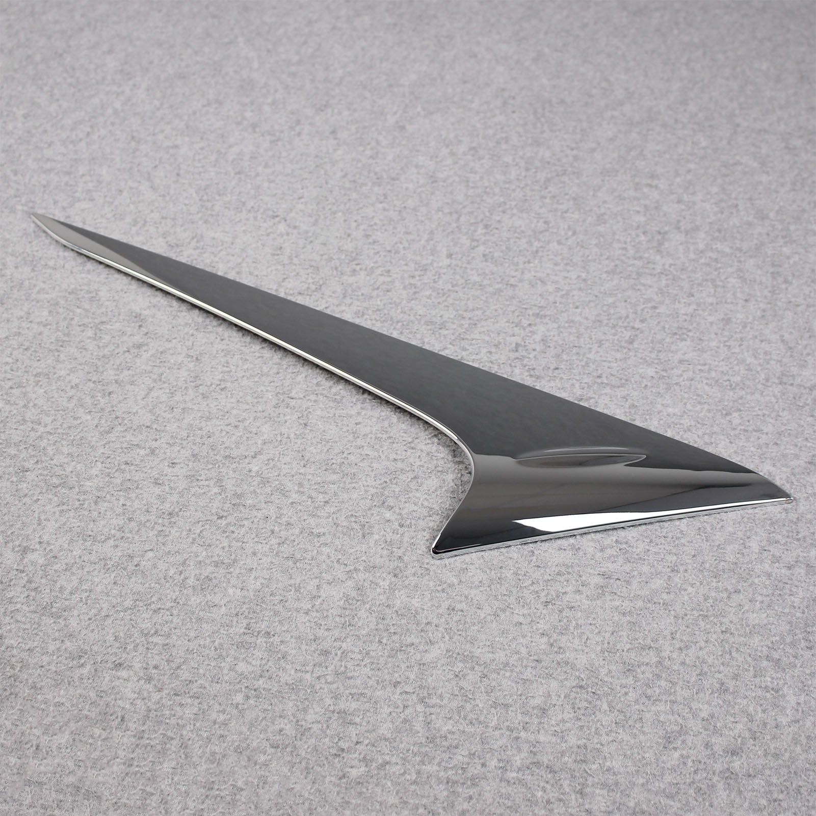 Lexus New RX RX350 RX350h RX500h F Sport 2023 Chrome Rear Spoiler Wing Side Beveled Window Cover Trims