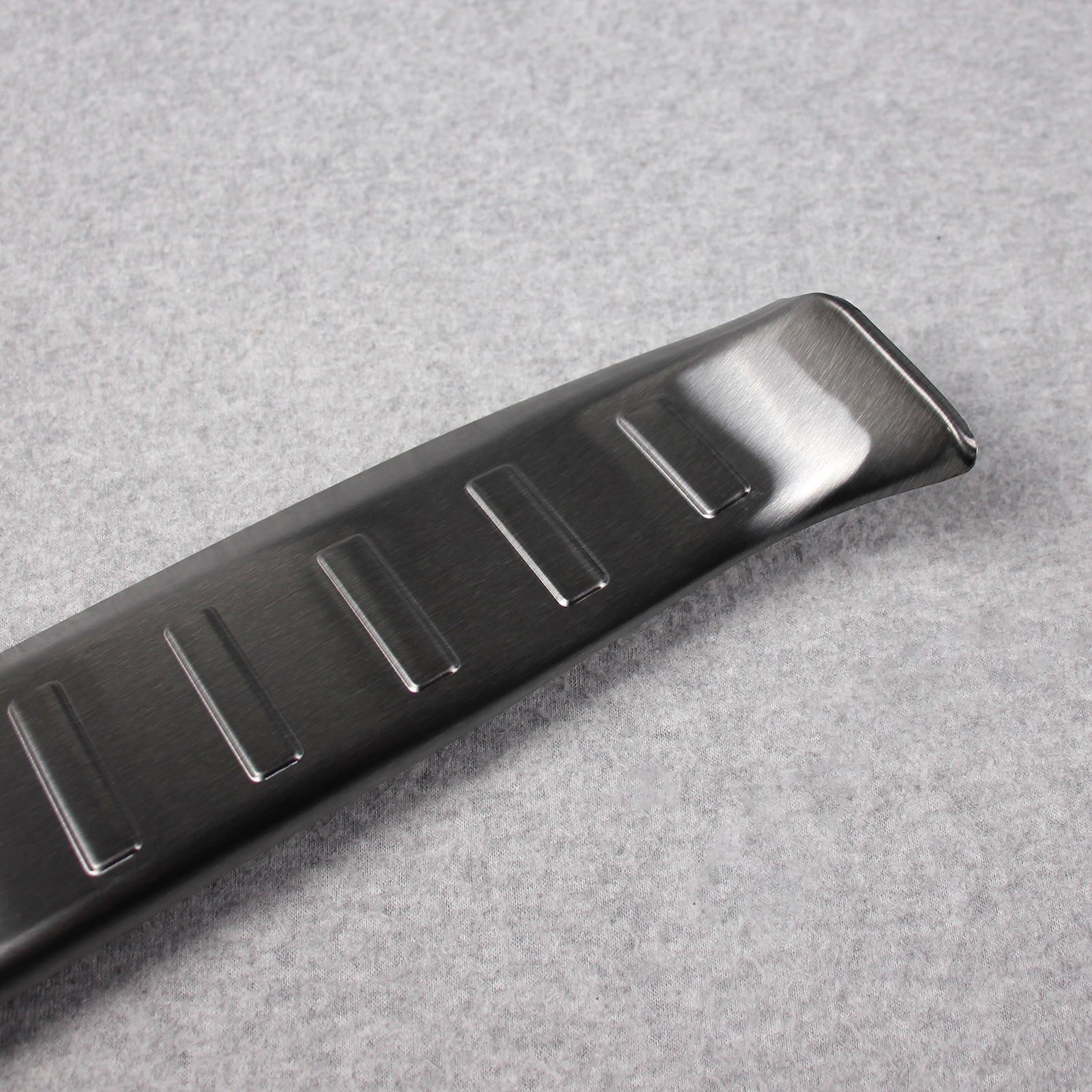 Fit for Toyota 2021 2022 Sienna Rear Inside Bumper Sill Plate Guard Cover Trim Stainless Steel (Black)