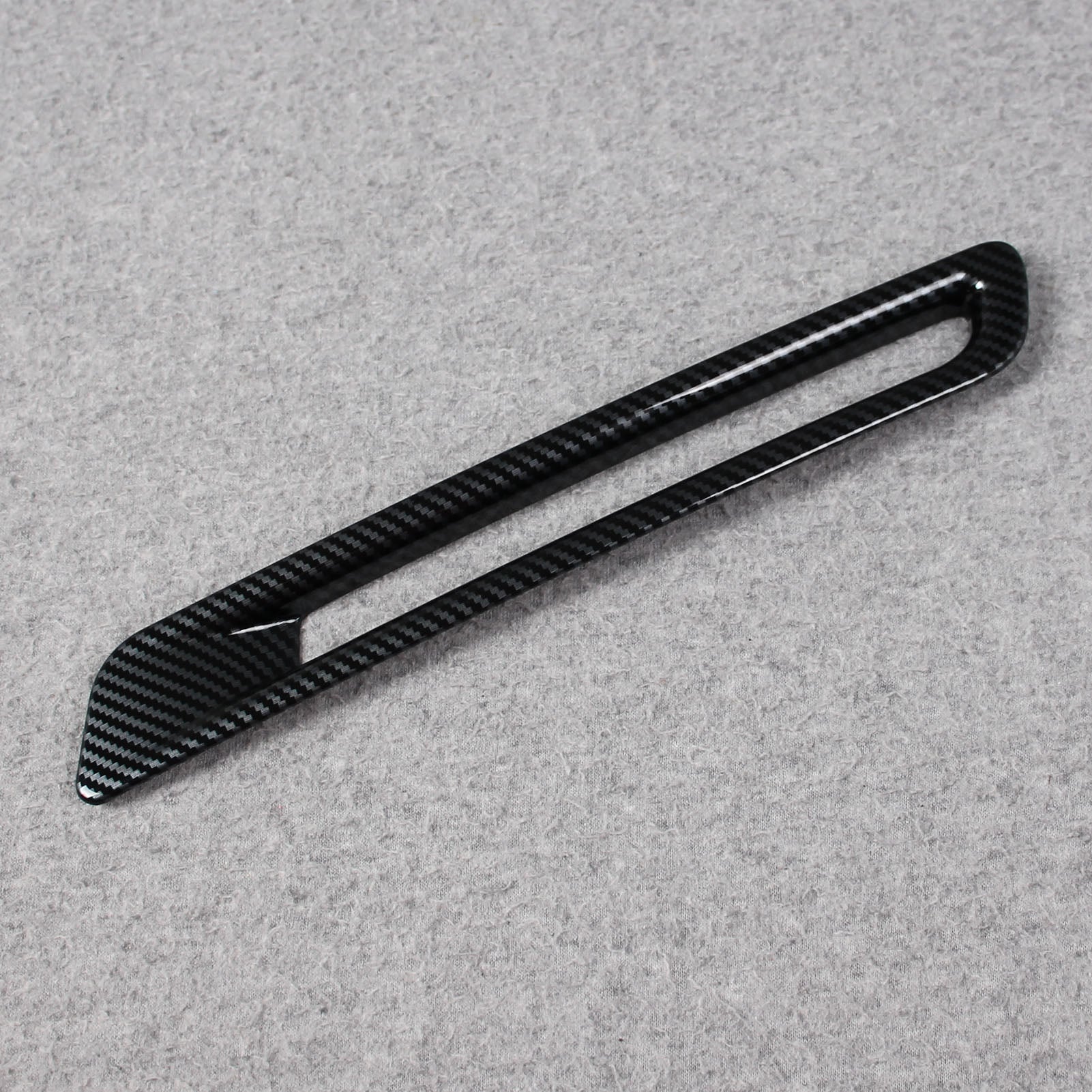 Fit for Toyota Sienna 2021 2022 Rear Fog Light Cover Trims Carbon Fiber Pattern