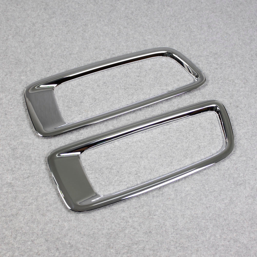 Fit For Jeep Wrangler 2018 2019 2020 2021 2022 Front Hood Vents Air Outlet Decorated Cover Trims -8PCS