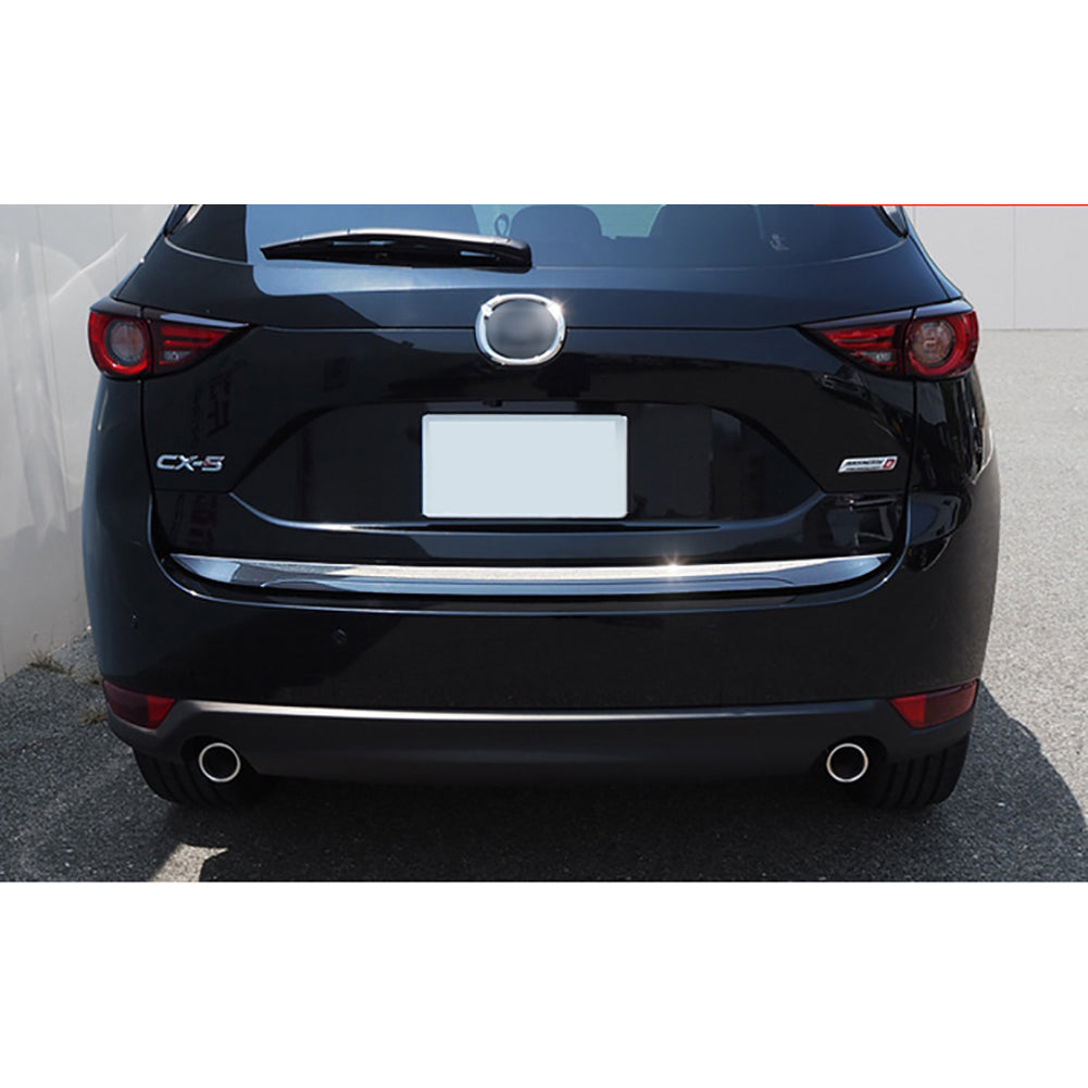 Fit for Mazda 2017 2018 2019 2020 2021 2022 CX-5 CX5 Rear Hatch Door Trunk Lid Molding Trim Chrome