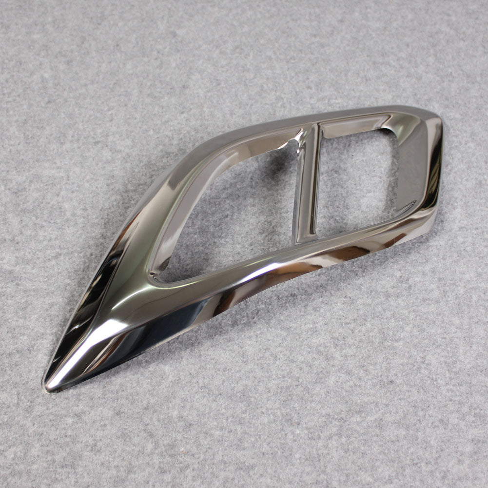 Fit for Lexus RX350 RX450H 2016 2017 2018 2019 2021 2022 Exhaust Muffler Pipe Tip Modling Cover Trims Stainless Steel
