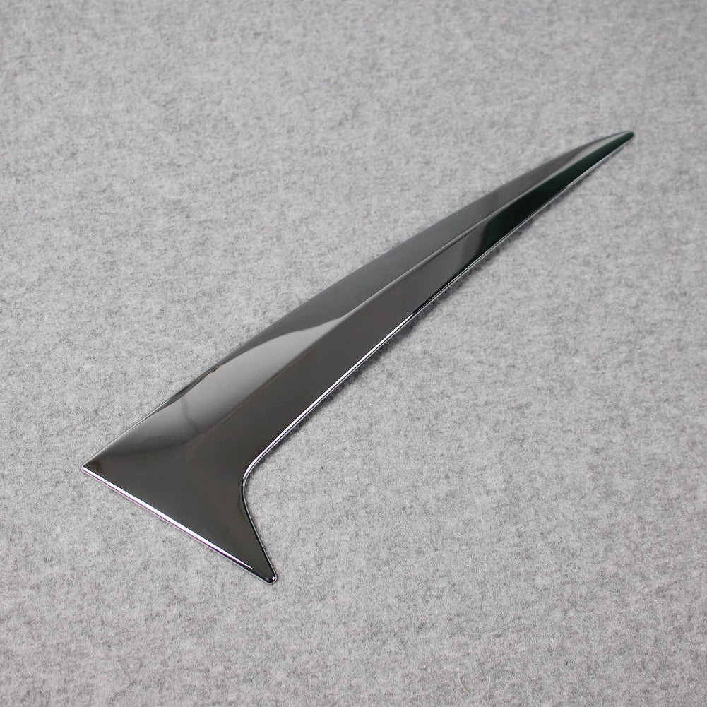 Fit for Toyota 2021 2022 Sienna Chrome Rear Spoiler Wing Side Beveled Window Cover Trims