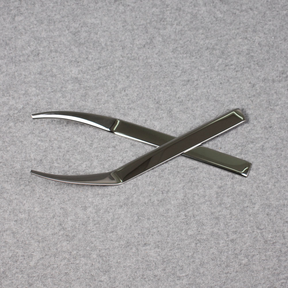 Fit for Toyota New RAV4 2019 2020 2021 2022 Windshield Side Beveled Window Cover Trim Stainless Steel