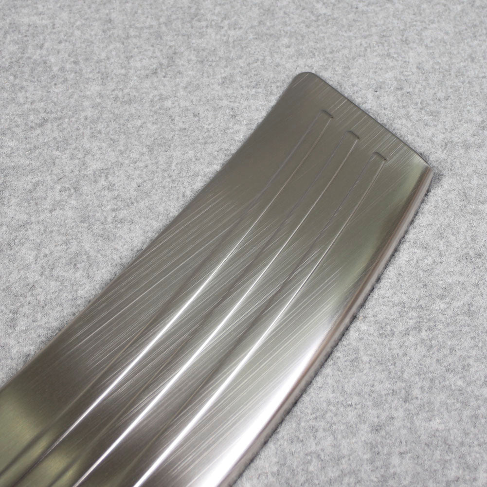 Fit for 2019 2020 2021 2022 Mazda 3 Axela Sedan Stainless Rear Outside Bumper Sill Plate Guard Cover Trim