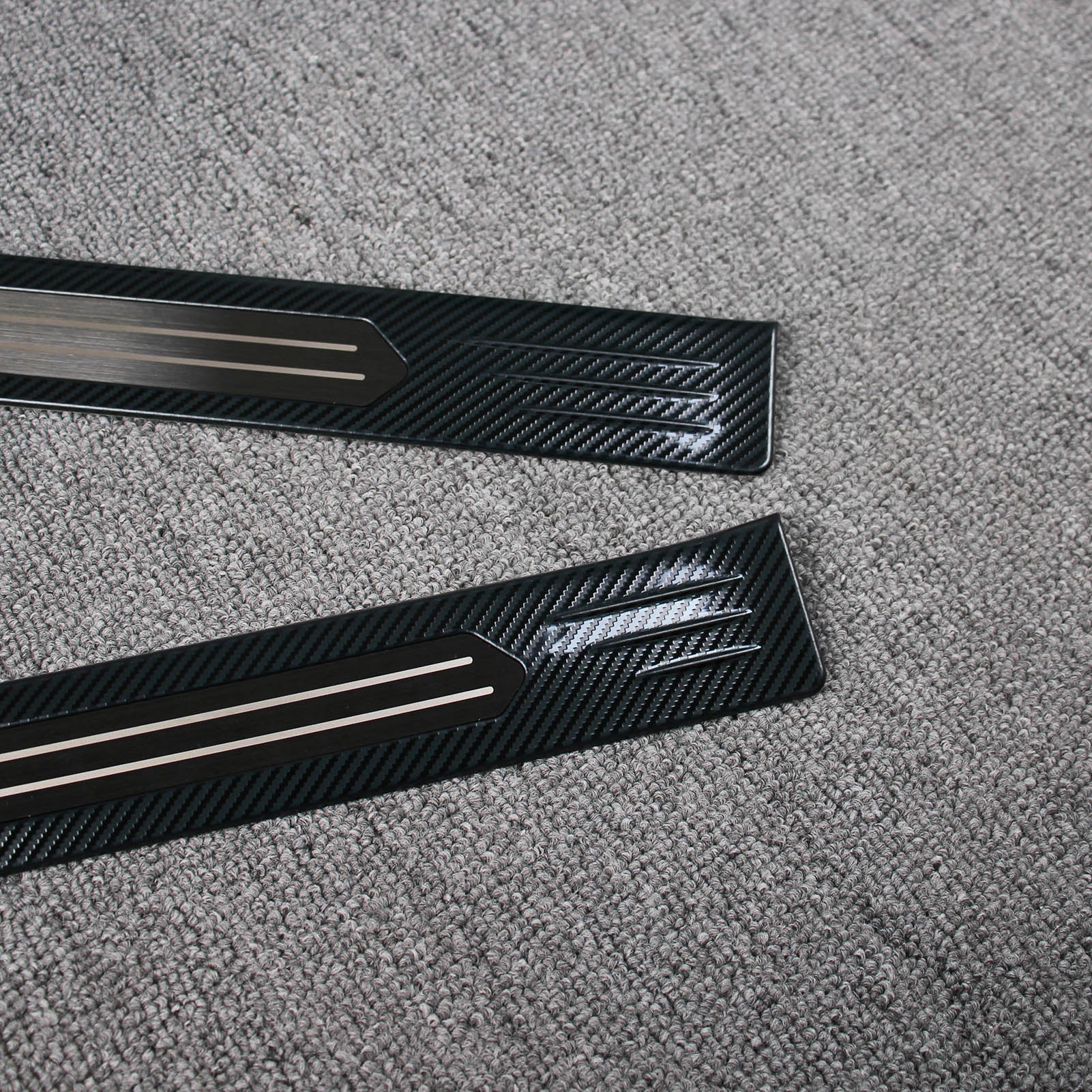 Fit for Nissan Rogue 2021 2022 Door Sill Scuff Plate Guard Cover Trims Stainless Steel