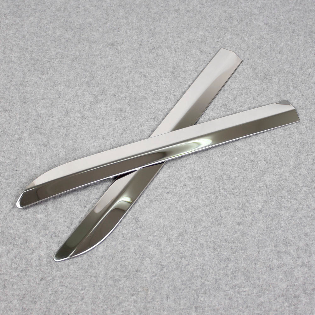 Fit for Subaru Forester 2019 2020 2021 Bumper Corner Edge Protection Cover Trim Stainless Steel