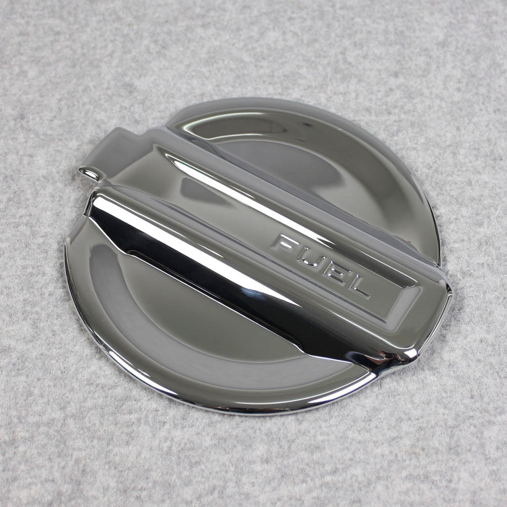 Fit For Jeep Wrangler 2018 2019 2020 2021 2022 Fuel Gas Door Tap Tank Cover Trim Chrome
