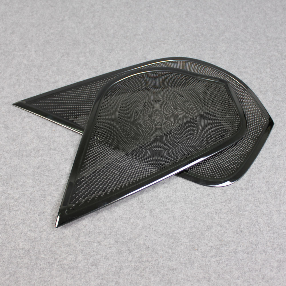Fit For Subaru 2019 2020 2021 2022 Forester Door Speaker Sound Panel Cover Trims Stainless Steel