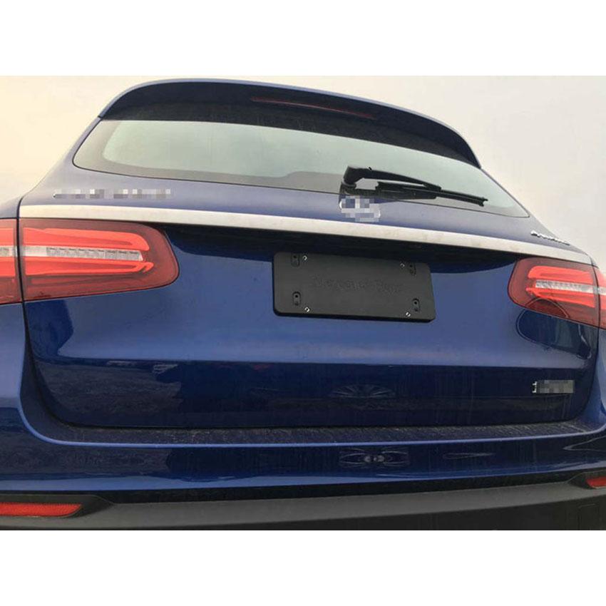 Fit for Benz GLC GLC300 2016 2017 2018 2019 2020 2021 2022 Rear Trunk Lid Moulding Trim Stainless Steel