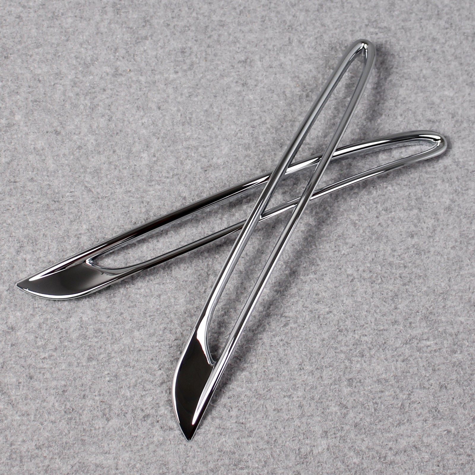 Fit for Mercedes-Benz 2022 2023 C-Class C300 C200 C220d AMG Chrome Rear Fog Light Lamp Cover Trim