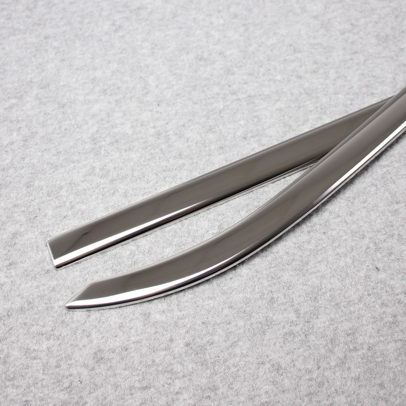 Fit for Toyota 2021 2022 Sienna Windshield Side Beveled Window Cover Trim Stainless Steel