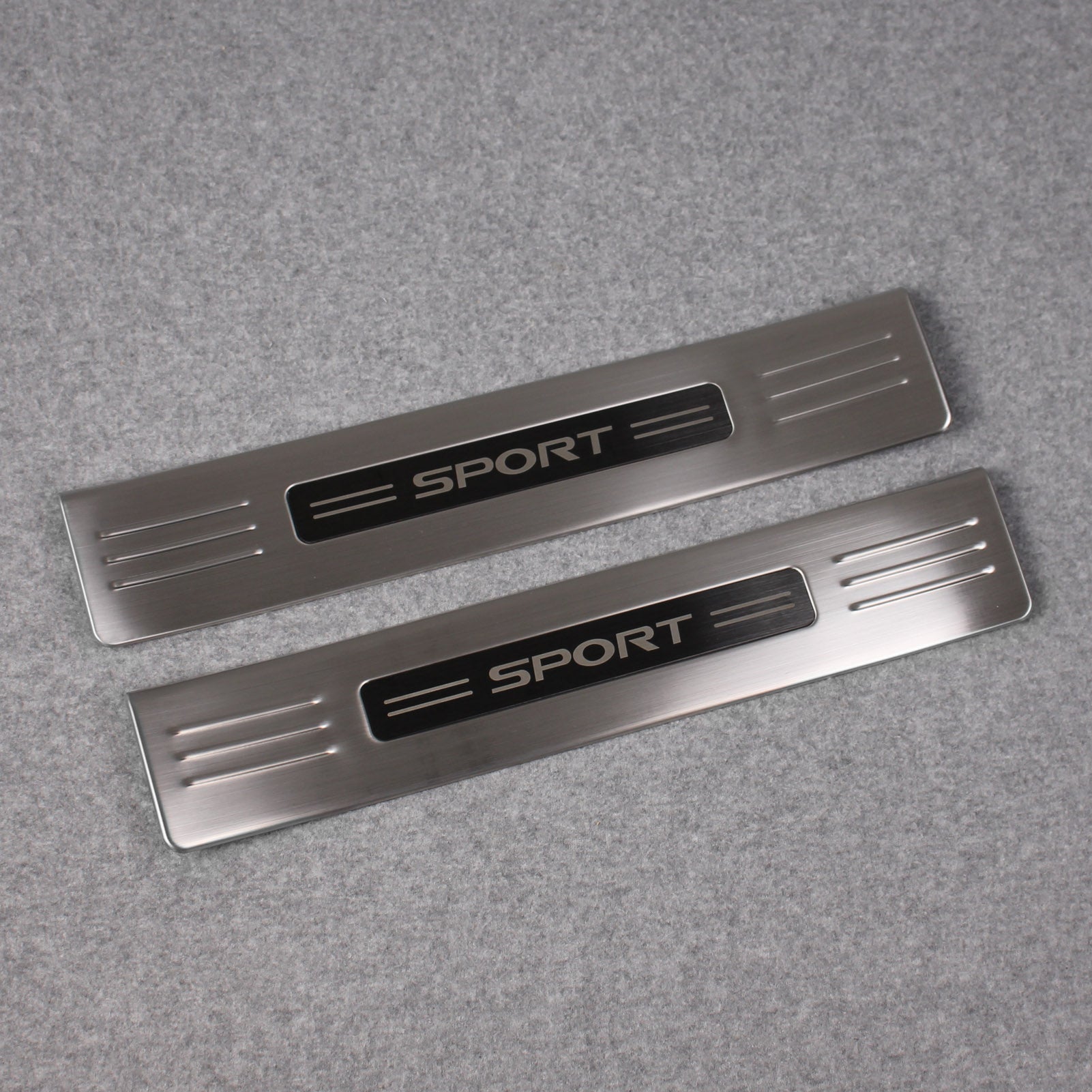 Fit for Toyota New Highlander 2020 2021 2022 Outside Door Sill Scuff Plate Guard Cover Trim Sport Style Stainless Steel