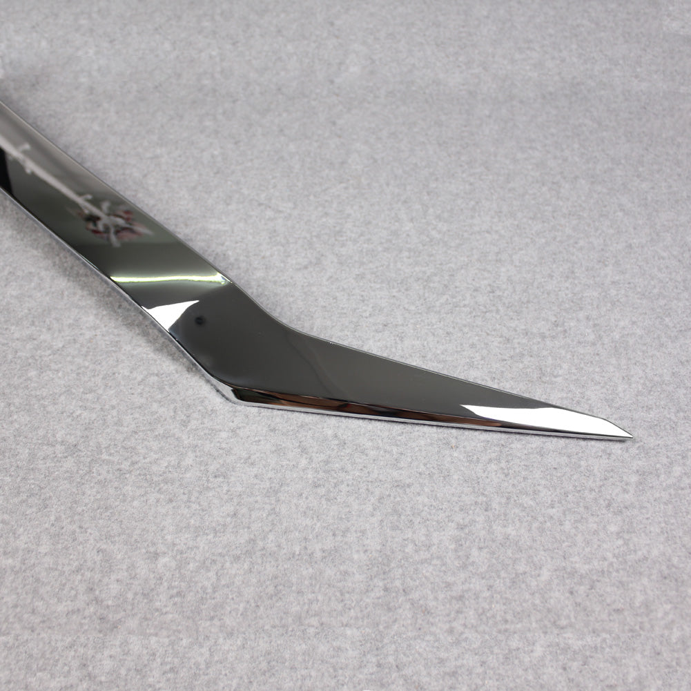 Fit For Mazda CX-9 CX9 2017 2018 2019 2020 2021 2022 Chrome Front Hood Grill Cover Bonnet Trim