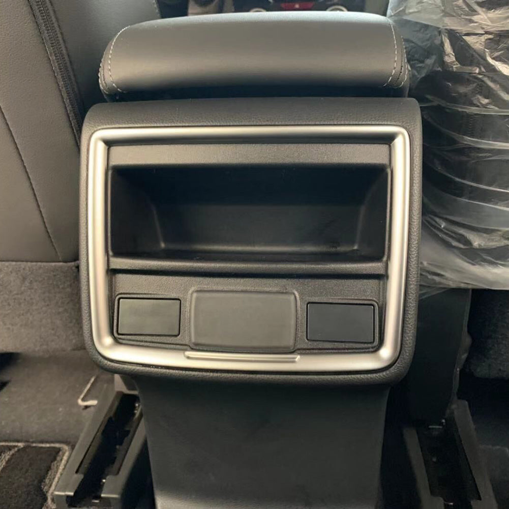 Fit For Subaru 2019 2020 2021 2022 Forester Rear Seat Storage Box Glove Pallet Organizer Cover Trim