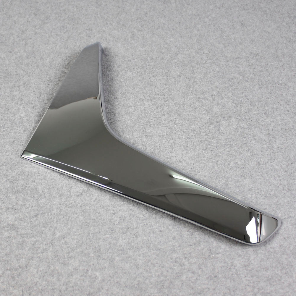 Fit for Subaru Forester 2019 2020 2021 2022 Chrome Rear Spoiler Wing Side Beveled Window Cover Trim